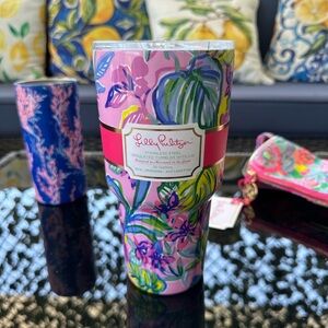 Lilly Pulitzer Floral Stainless Steel Tumbler